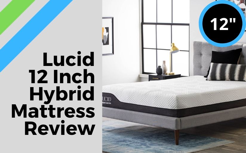 Lucid 12 Inch Hybrid Mattress Review