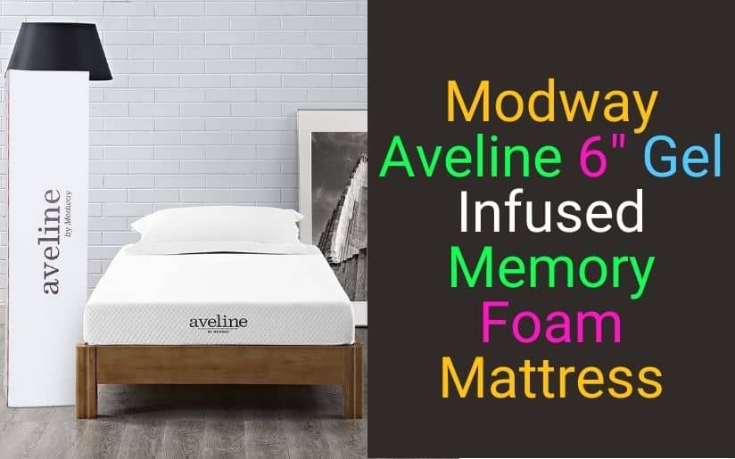 Modway Aveline 6″ Gel Infused Memory Foam Mattress