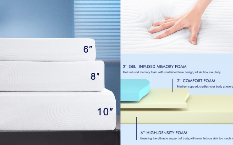 10 Best Gel Memory Foam Mattress Reviews 2024 Mattress Insight